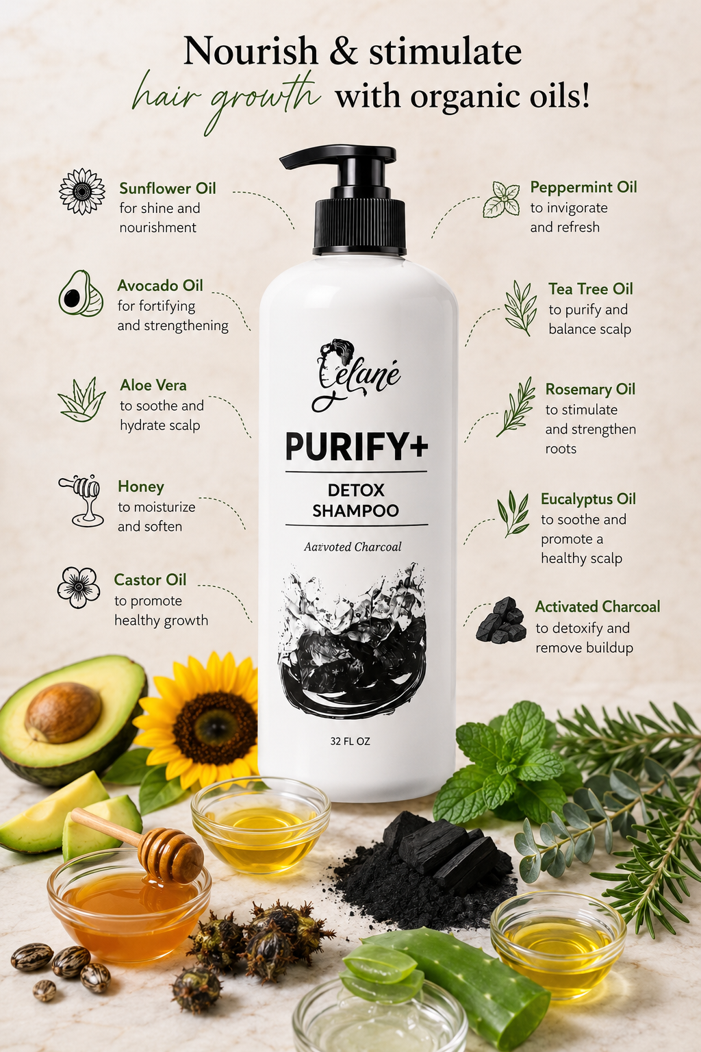PURIFY+ Detox Shampoo